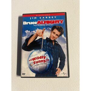 Bruce Almighty 2003 DVD Widescreen Comedy Jim Carrey Jennifer Aniston Pre-Owned